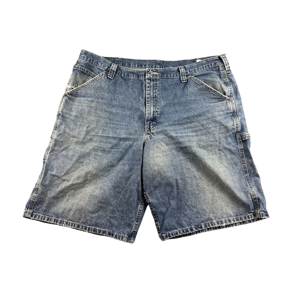 Lee Carpenter Jean Shorts Men 44 Blue Legendary Denim Workwear Loose Fit Stone
